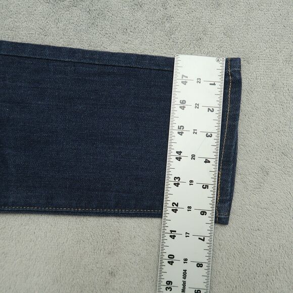 Levi's 712 Jeans Women's Size 29 Blue Mid-Rise Slim Straight Denim 31" Inseam - Picture 5 of 16